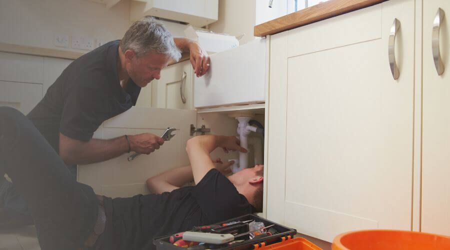 Professional burst pipe repair services in New Salisbury, IN